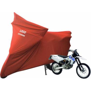 Imagem de Capa Para Cobrir Moto BMW G 450 X Não Risca Pintura - Mz, Vermelha