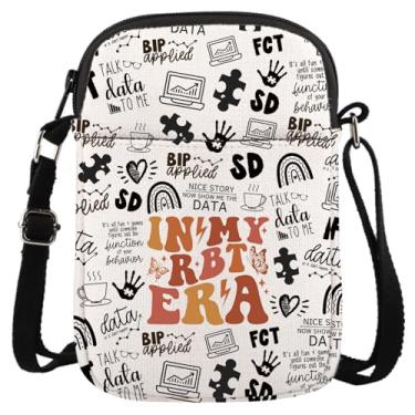 Imagem de Presente de Técnico de Comportamento Registrado Presente Terapeuta Comportamental Presente In My RBT Era Bolsa tiracolo Presente para Analista de Comportamento ABA BCBA, Rbt Era Cb