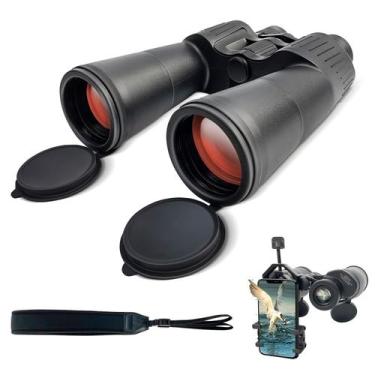 Imagem de Binóculos YINMONE 12x60 HD à Prova d'Água - Ótimos para Observação de 