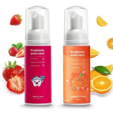 Imagem de Creme Dental ELOTAME Kids - Espuma Sem Flúor para Limpeza e Clareament