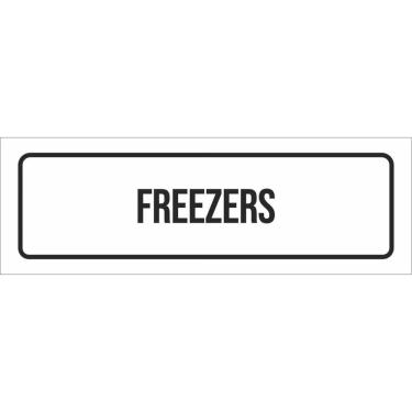 Imagem de Placa De Sinalização Setor - Freezers-23X9