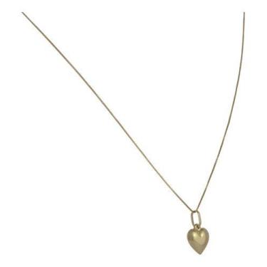 Imagem de Colar Veneziana Com Pingente Coração Ouro 18k 40 Cm Presente - JOIE JO