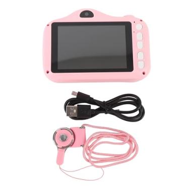 Imagem de Câmera digital Câmera de 40MP de 40MP Câmera compacta de foco automático com timer de vídeo de tela de tela HD de 3,5 polegadas para presentes de aniversário viagens (Rosy)