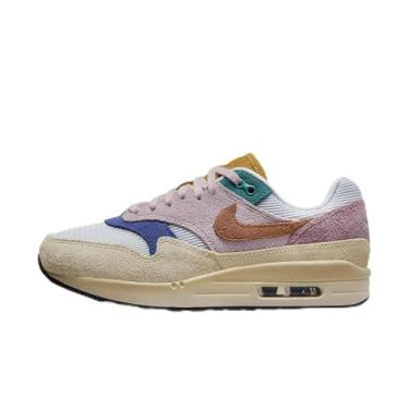 Imagem de Nike Tênis feminino Air Max 1 Tan Lines, Granulado/ameixa/poeira violeta/laranja resistente, 36 BR