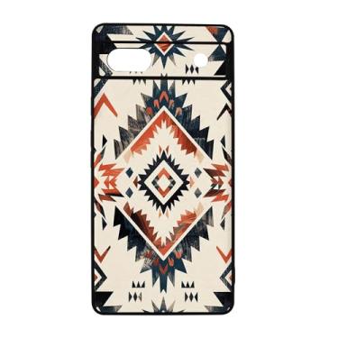 Imagem de qizjio Capa de telefone ocidental à prova de choque protetora asteca para Google Pixel 6A