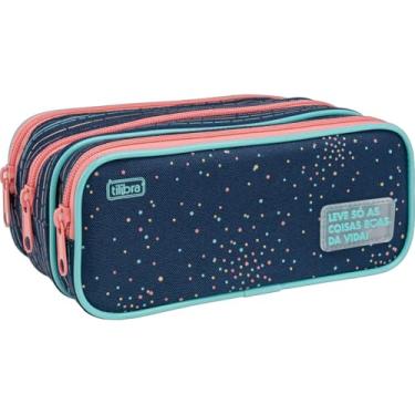 Imagem de Estojo Triplo Grande Académie Dots TILIBRA
