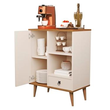 Imagem de Buffet Tip Top Aparador Balcão Cantinho Do Café (Off/Freijó)