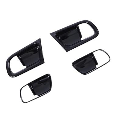 Imagem de Aotumcer Acabamento da tampa da tigela da maçaneta interna do carro para Infiniti G35 G37 G25 2007-2013, moldura de acabamento da tampa da tigela da maçaneta da porta interna, esquerda e direita (4
