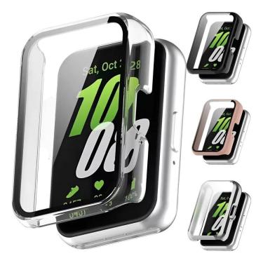 Imagem de Capa Case Para Samsung Galaxy Fit 3 Bumper Vidro Transparent