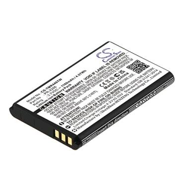 Imagem de 1100mAh Bateria de substituição para rádio bidirecional para TeCom-PS FreeNet,TeCom-PS PMR 446,TeCom-PS UHF-COM 450-470 MHz,TeCom-PS VHF-COM 136-174 MHz
