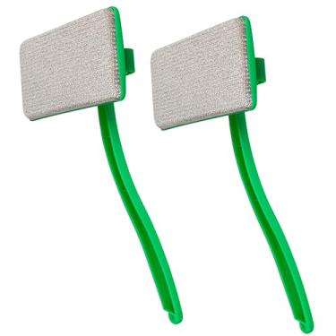 Imagem de MyLifeUNIT 2 pacotes de limpador de tela de malha, equipamento de lavagem de escova de limpeza de tela de janela, ferramenta removível de limpeza de janela com uso duplo úmido e seco