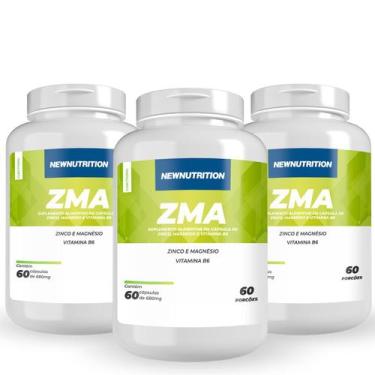 Imagem de Combo 3 ZMA NEWNUTRITION, Único, Natural