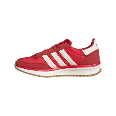 Imagem de adidas Tênis feminino Run 70s 2.0, Rubi puro/branco fora/melhor escarlate, 34