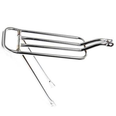 Imagem de Bagageiro Garupa Bike Aro 26 Tubo Grosso Articulado Cromado-Unissex