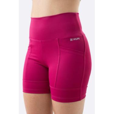 Imagem de Bermuda Fitness Feminina HUPI Diversit Cereja, Cereja, M