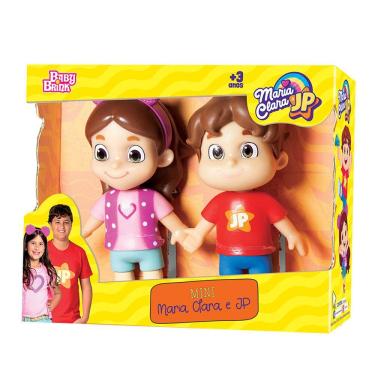 Imagem de Bonecos Mini Maria Clara e JP NovaBrink