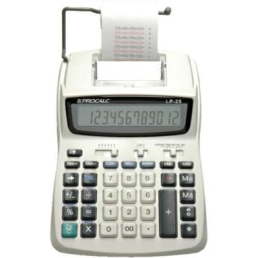 Imagem de Calculadora de Impressão 12 Dig. Bob.58mm/4pilhas Biv - Procalc