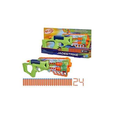Imagem de Lançador de dardos nerf n series jadestrike - hasbro g3247