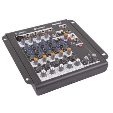 Imagem de Mesa de som LL Starmix SA602R 6 canais - Ll Audio