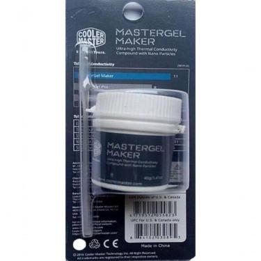 Imagem de Pasta Térmica Master Gel Maker 40G MGZ-NDBG-N40G-R1 Alta Condutividade 11 W-MK Cooler M...