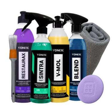 Imagem de Sintra Multilimpador V-Mol Lava Autos Restaurax Renova Plásticos Blend
