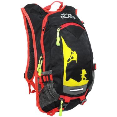 Imagem de Mochila de Hidratação Soldier Blade em Nylon com Reservatório 2 Litros - Preto/vermelho...