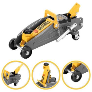 Imagem de Macaco Hidráulico Carro Jacaré 2 Toneladas Profissional Automotivo Jac