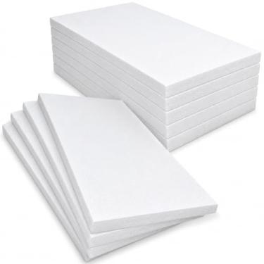 Imagem de 16 Placas de Isopor 30mm ( 3cm ) Anti Chamas para Forro 100cm x 50cm