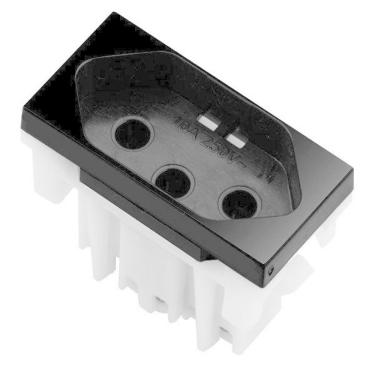 Imagem de Módulo Tomada 20A - Inova Black Piano - 85510