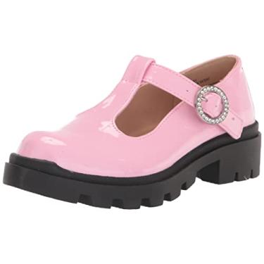 Imagem de Steve Madden Sapatilha unissex infantil Jsuzey Mary Jane, Patente rosa, 4 Big Kid