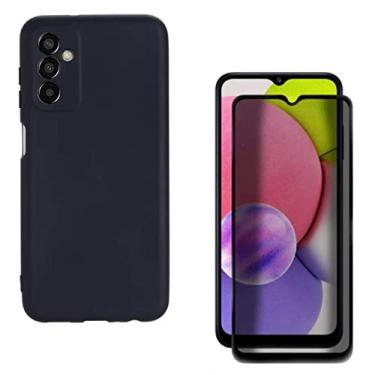 Imagem de Kit Capa Capinha Anti Impacto e Pelicula Anti Spy Compatível Samsung M23 (Galaxy M23)