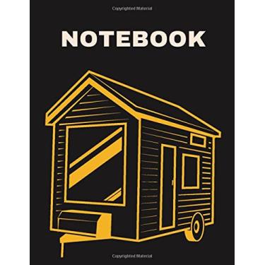 Imagem de Notebook: Tiny House Themed Graph paper notebook; 8.5"x11", 120 pages
