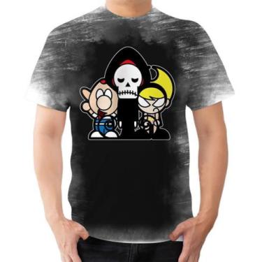 Imagem de Camisa Camiseta Personalizada Billy E Mandy Desenho 3 - Estilo Kraken