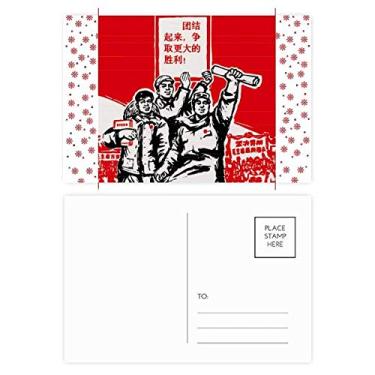 Imagem de Livro Papel, Presidente Vermelho, Mao Masses, Natal, Natal, Celebração, Cartão Postal Bênção Cartão Postal