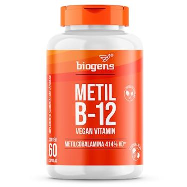 Imagem de Metil B-12 Vegan Vitamin Metilcobalamina 414% VD, 60 cápsulas, Biogens