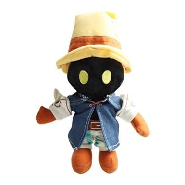 Imagem de Boneco de pelúcia Black Mage Plush Doll para fãs de jogos de 27 cm