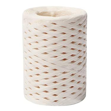 Imagem de Fio de ráfia para saco de crochê, chapéu de crochê, fita de ráfia de Natal para artesan...