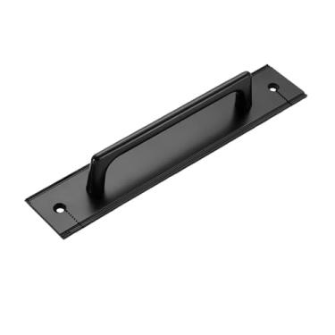 Imagem de Maçanetas pretas de liga de alumínio para portas interiores, porta de cozinha, quarto, maçaneta de móveis, ferragem de porta, 4204,182