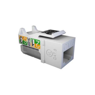 Imagem de Conector Rj 45 Fêmea Cat.6 Sohoplus Furukawa Branco