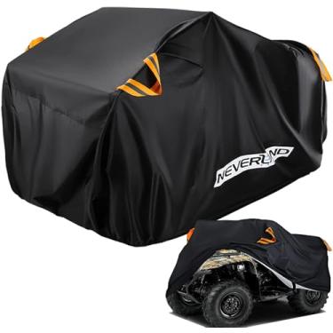 Imagem de NEVERLAND Capa para quadriciclo impermeável resistente 300D proteção para todos os climas até 82 polegadas 4 rodas capas de armazenamento externo compatível com Polaris Sportsman Yamaha Honda Kawasaki