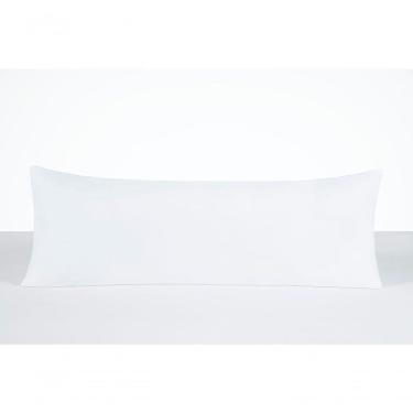 Imagem de Capa De Travesseiro Para Corpo Xuxão Suavitec Percal 180 Fios - Branco