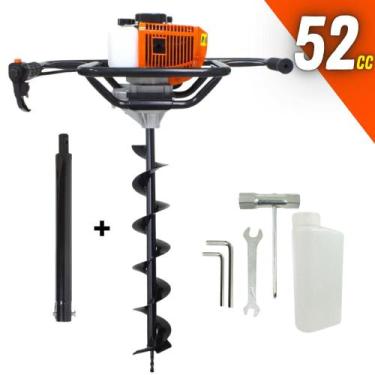 Imagem de Perfurador de Solo Vulcan VPS520 Broca 80x10cm + Extensor de 50cm Idea