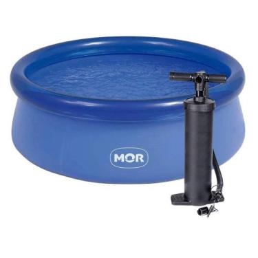 Imagem de Piscina Redonda 4.600 Litros Inflavel Splash Fun + Inflador Maximum Du