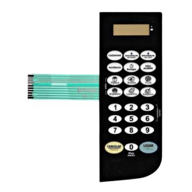 Imagem de Membrana teclado Para Microondas Philco Pms 22n3 Pms 18n3 Pms 27 Pt - 