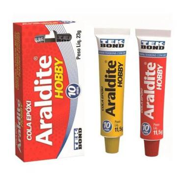 Imagem de Cola Epoxi 23g Tek Bond Araldite Hobby 10min