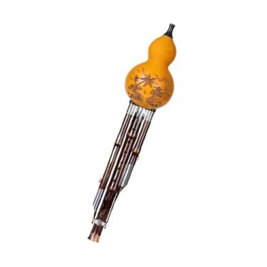 Imagem de iniciantes Hulusi Instrumento Hulusi De Desempenho Profissional Tipo B Bemol, C Bemol, FG, D Bemol Para Iniciantes(F tone)