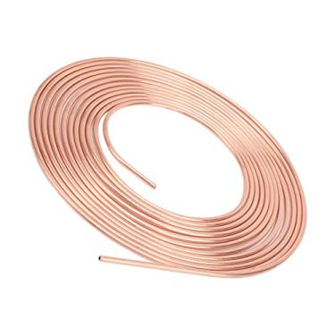 Imagem de Linha de Freio 3/16, Kit de Ferramentas de Alargamento de Linha de Freio Kit de Linhas de Freio de Cobre 3/16 pol. OD 25 Pés para Sistemas de Freio Hidráulico, Sistemas de