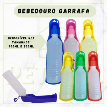 Imagem de Bebedouro Retrátil Garrafa Pet para Cachorros 250ml e 500ml - Pet&Co.,
