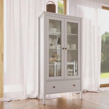 Imagem de Cristaleira 2 Portas com Vidro 1 Gaveta Vogue Artemobili