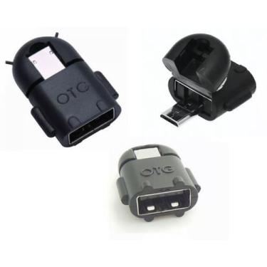 Imagem de Adaptador Micro Usb Otg Pendrive p/ Celular Android Bn